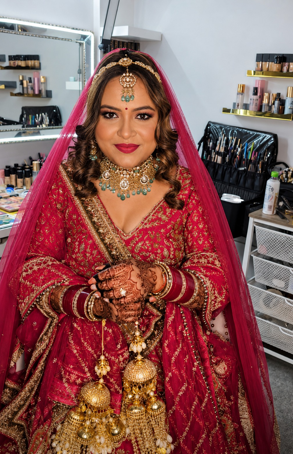 Happy Royal Bride